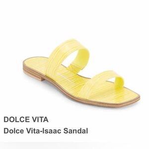 Dolce Vita Isaac yellow sandal